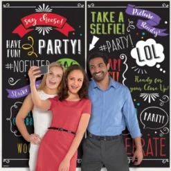 Fondos Decorativos para Photocall con Frases 2 ud