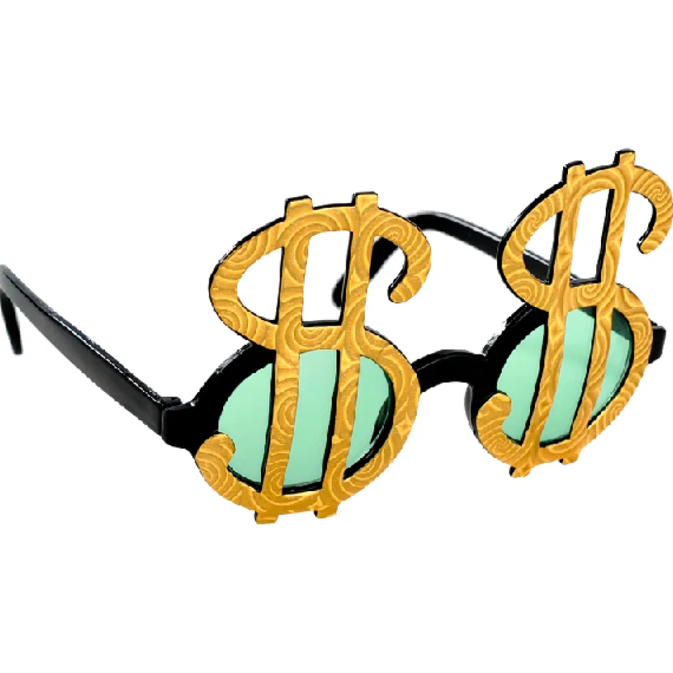 Gafas Símbolo Dólar