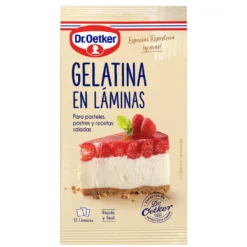 Gelatina en Láminas 12 ud