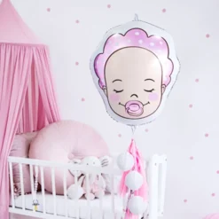 Globo Bebé Rosa 45 cm