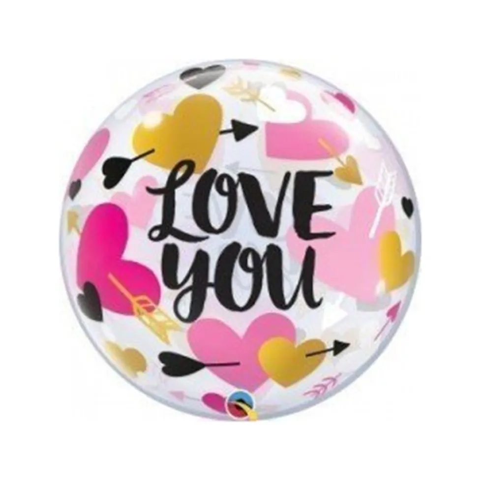 Globo Burbuja I Love You 50 cm