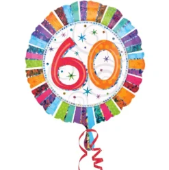 Globo de foli 60 Cumpleaños