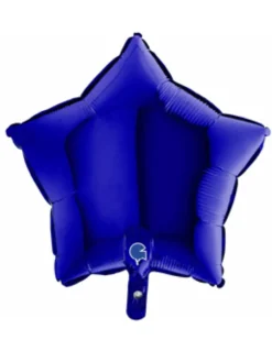 Globo Estrella Azul Capri 45 cm