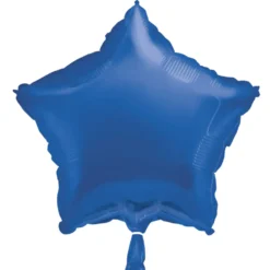 Globo Estrella Azul Royal 45 cm