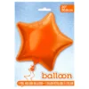 Globo Estrella Naranja 50 cm