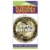 Globo Feliz Cumpleaños Camuflaje Militar