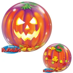 Globo Gigante 2 Caras Calabaza Halloween 56 cm