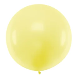 Globo Gigante Amarillo Claro 1 m