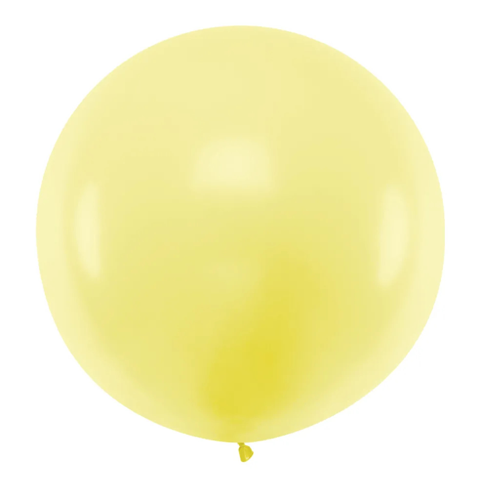 Globo Gigante Amarillo Claro 1 m