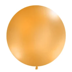 Globo Gigante Naranja Pastel 1 m