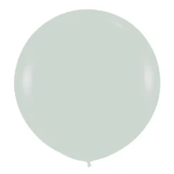 Globo gigante plata satinada