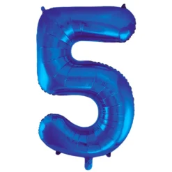 Globo Nº 5 Azul 86 cm