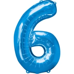 Globo Nº 6 Azul 1 metro