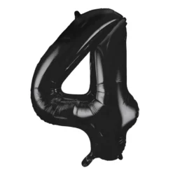 Globo Nº 4 Negro 86 cm