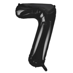 Globo Nº 7 Negro 86 cm