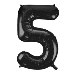 Globo Nº 5 Negro 86 cm