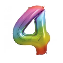 Globo Nº 4 Rainbow 86 cm