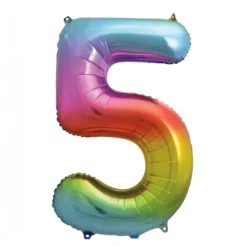 Globo Nº 5 Rainbow 86 cm