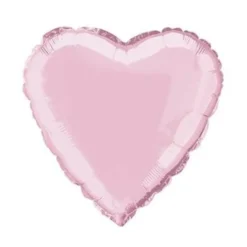 Globo Corazón Rosa Claro 45 cm