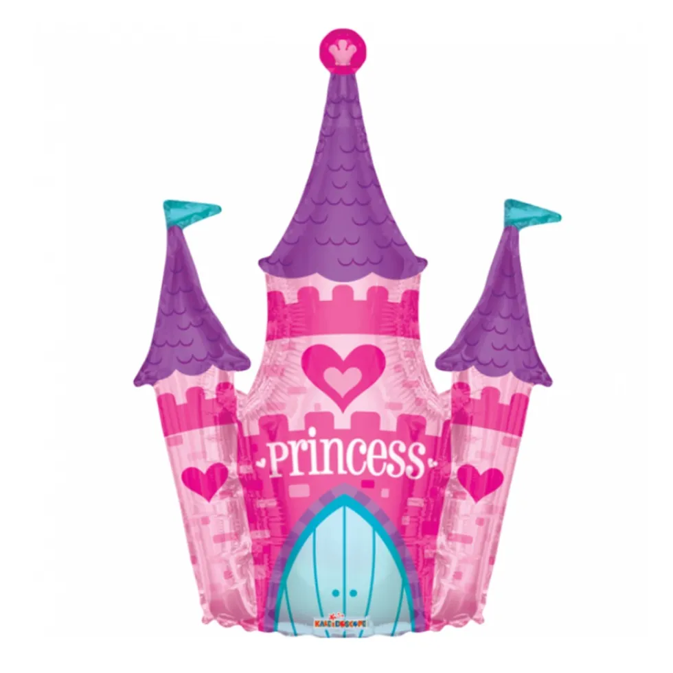Globo de Foil Castillo Princesas 90 cm