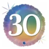 Globo de foil Holográfico 30 Cumpleaños