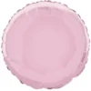 Globo de Foil Redondo Rosa Pastel 45 cm