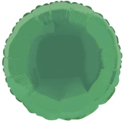 Globo de Foil Redondo Verde 45 cm