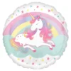 Globo de Foil Unicornio Encantado 43 cm