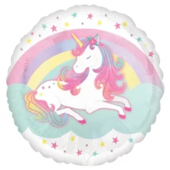 Globo de Foil Unicornio Encantado 43 cm