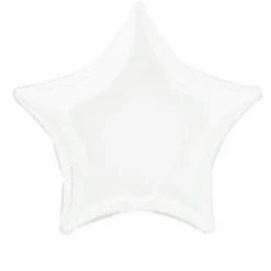 Globo Estrella Blanca 50 cm