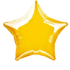 Globo Estrella Dorada 48 cm
