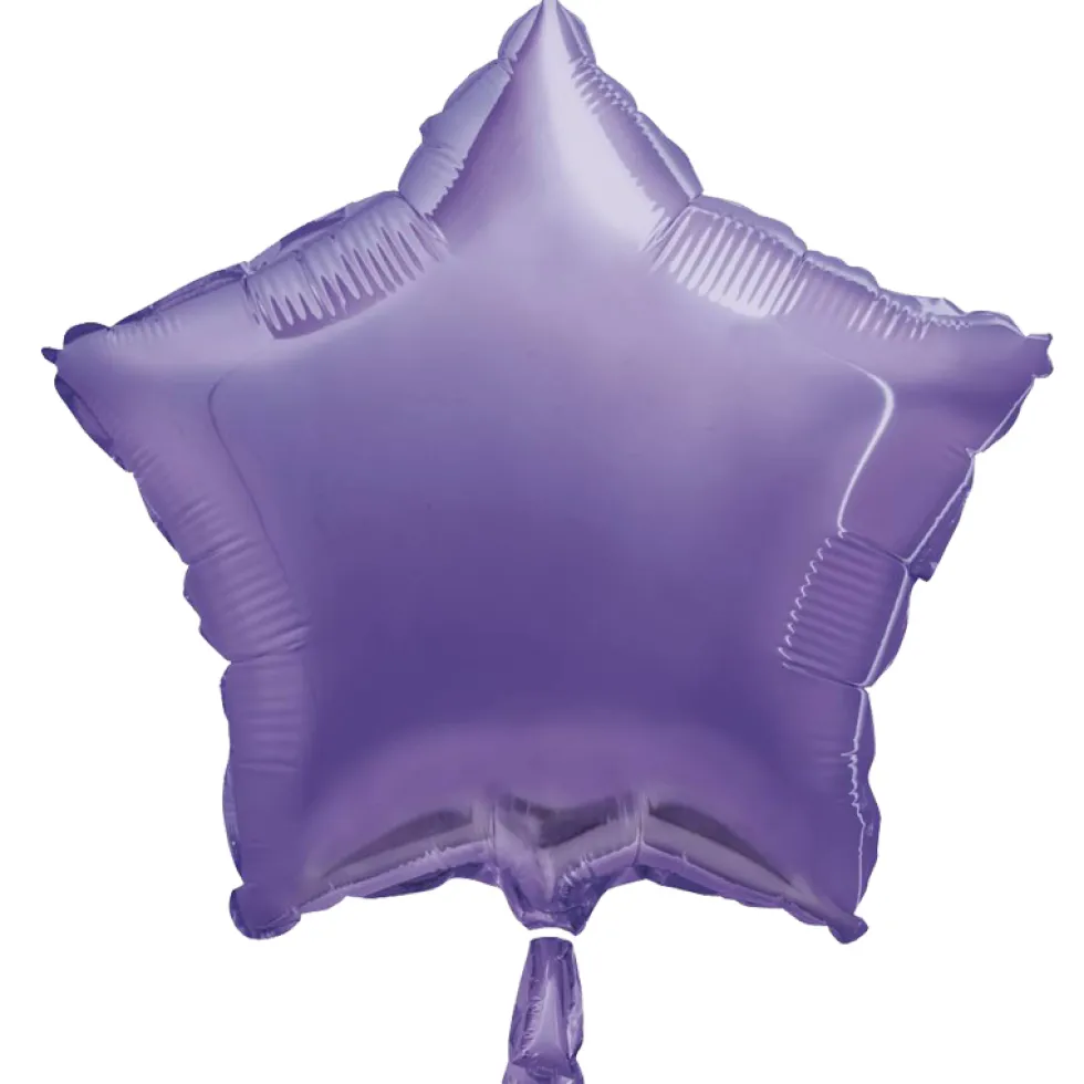 Globo Estrella Lavanda 45 cm