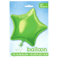 Globo Estrella Verde Claro 50 cm