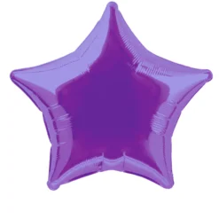 Globo Estrella Violeta 50 cm