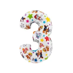 Globo Foil Nº 3 Patrulla Canina 66 cm