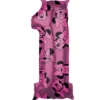 Globo Foil Nº 1 Rosa Minnie 66 cm