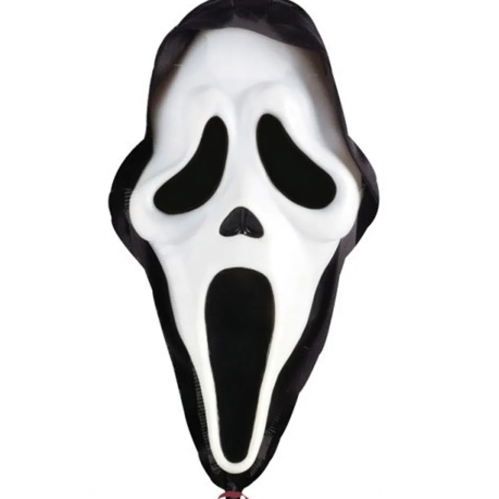 Globo Halloween máscara fantasma 70cm