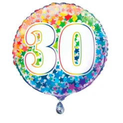 Globo Nº30 Rainbow 45 cm