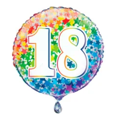 Globo Nº18 Rainbow 45 cm