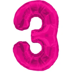 Globo Nº 3 Rosa 83 cm