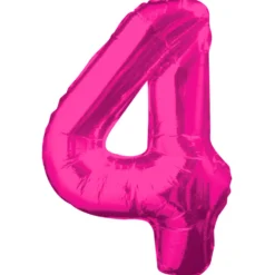 Globo Nº 4 Rosa 83 cm
