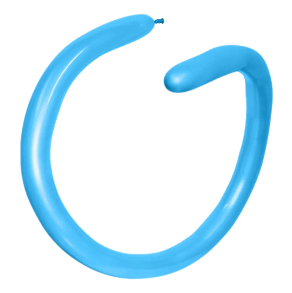 Globos Alargados Globoflexia Azules 360S