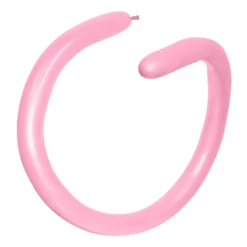 Globos Alargados para Globoflexia Rosa Mate 260s