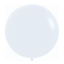Globos Blancos 60 cm 10 uds