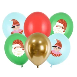 Globos de Látex Navidad 30 cm 6 ud