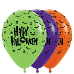 Globos Halloween 12 Unidades