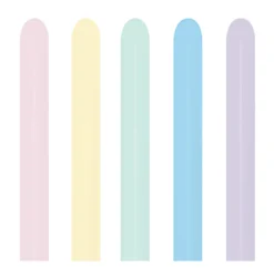 Globos para Globoflexia Colores Pastel 260S