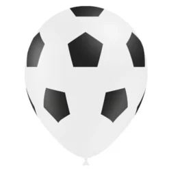 Globos Balón de Fútbol 30 cm 8 ud