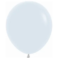 Globos color Blanco 45 cm - 15 ud