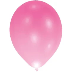 Globos Led Rosas 27 cm 5 ud